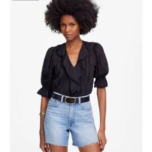 Madewell baggy Jean shorts Size 28